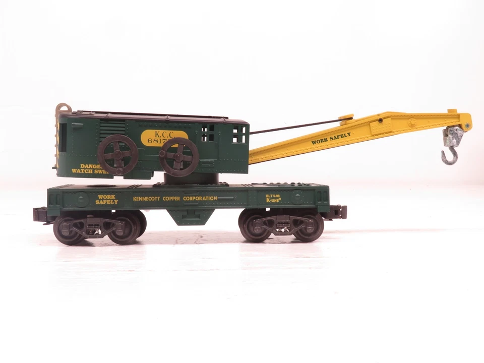 K-Line K681-7501 Kennecott Copper Crane Car LN - Image 3 of 4