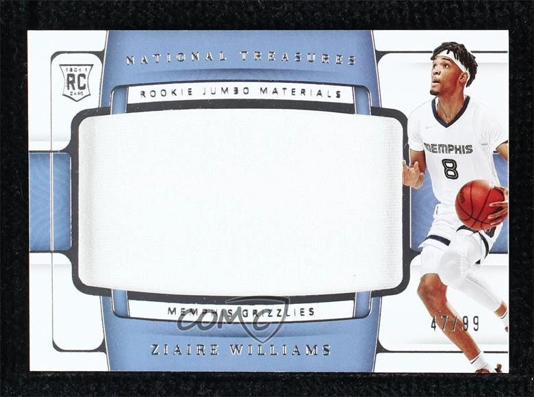 2021-22 Panini National Treasures - Ziaire Williams #RJM-ZWL for