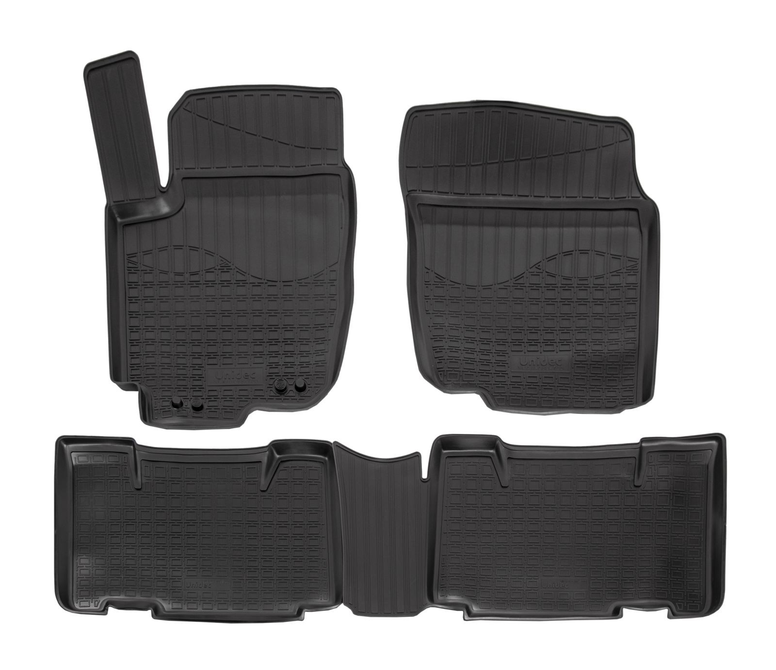 Tapis de sol caoutchouc 3D pour Toyota RAV4 3 protection auto imperméable