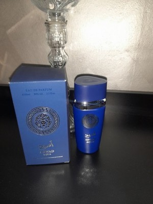 Afaq Aswad Aqua Eau de Parfum Herren 100ml Frischer marine und holziger Duft 