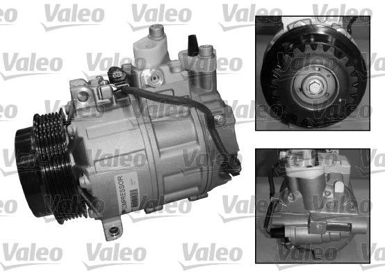 Compressor, air conditioning valeo for MERCEDES-BENZ C-CLASS C 180 813157 - Image 2 of 2