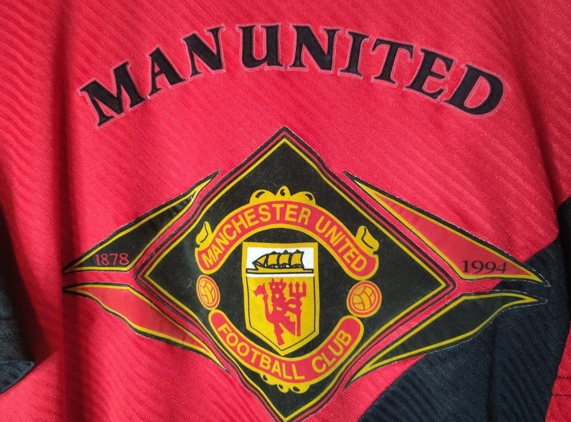 VTG 1994 Manchester United Football Club Umbro Jersey Size L