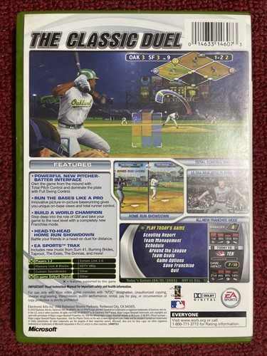 MVP Baseball 2003 (Microsoft Xbox, 2003) - Picture 2 of 3