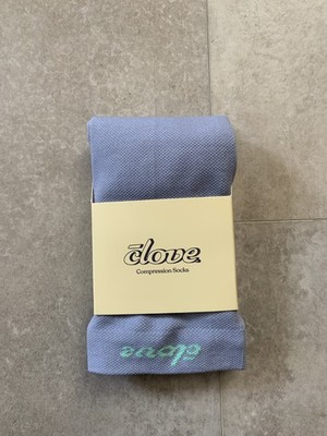 BRAND NEW Never Opened Clove Compression Socks Medium Knee High Forever Blue