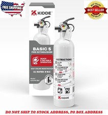 Kidde Fire Extinguisher for Vehicles, Cars, Single Use 5BC