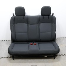 2022 - 2023 Jeep Wrangler Rear Cloth Seat Bench Assembly Oem Blacka7x9