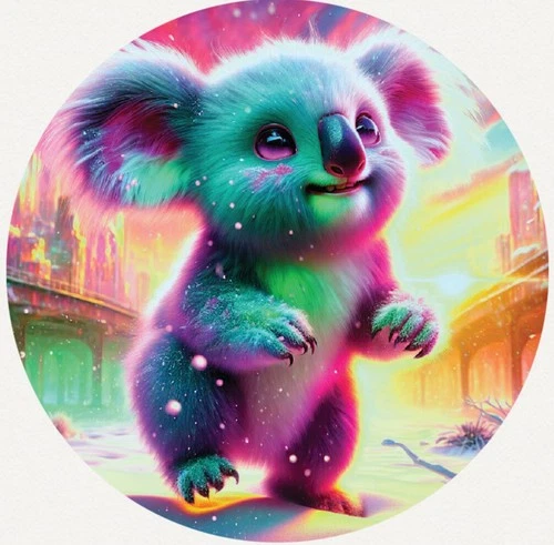 Hayleybug 1/2 oz Eucalyptus Dreamer silver round w/ COA POP 15