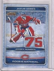 2025/26 CRACKED CARDBOARD JAKUB DOBES ROOKIE MATERIAL JERSEY # RC  NOT A JERSEY