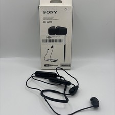Sony WI-C200 Wireless In-Ear Bluetooth Headphones - Black
