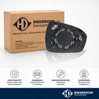 Spiegelglas Aussenspiegel Links Diederichs 1429027 FÜR Ford Ersatzglas Spiegel