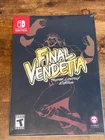 Final Vendetta Super Limited Edition (Limited Run) (Nintendo Switch) NEW SEALED