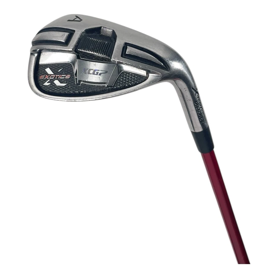 Tour Edge Exotics XCG7 4-9 铁杆套装 +AW 矩阵 6Q3.1 红色领带 石墨 普通 右握 — 第 2/4 张图片