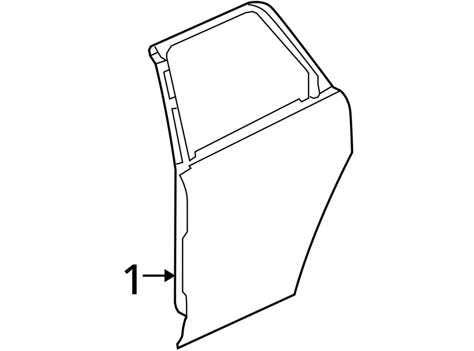 SE ADAPTA A PUERTA SATURN VUE 2002-2005 ASM RR SI 15231109 - NUEVO OEM 15231109 Foto 3 de 3