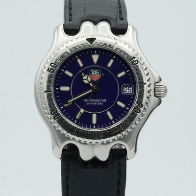 TAG HEUER SEL QUARZ HERREN UHR STAHL VINTAGE 37MM WG111A ARMBANDUHR 37MM TH248