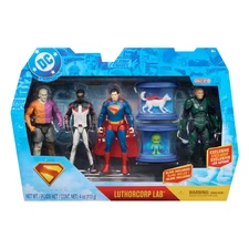 DC Comics Superman TRGX Action Figure Set 6" - 4pk