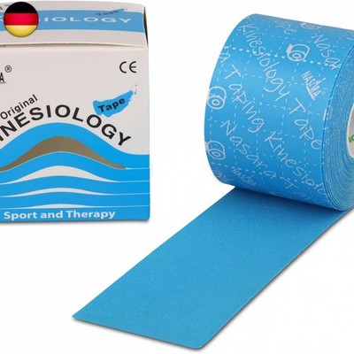 Nasara Original Kinesiologie Physio Tape für Sport und Medizin, Rollengröße 5cm 