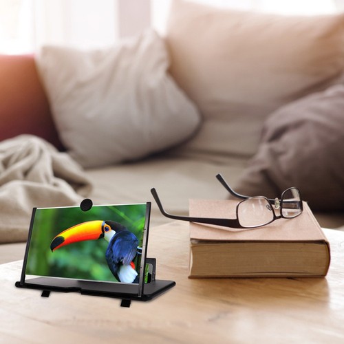 12 Inch Screen Magnifying Glass Stand Multifunctional Phone Rack Amplifier - 第 6/12 張圖片
