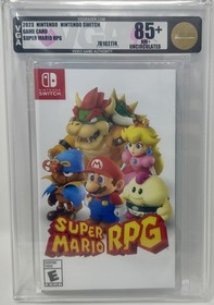 VGA Graded Super Mario RPG NEW Nintendo Switch (76102774, U85+, Gold)