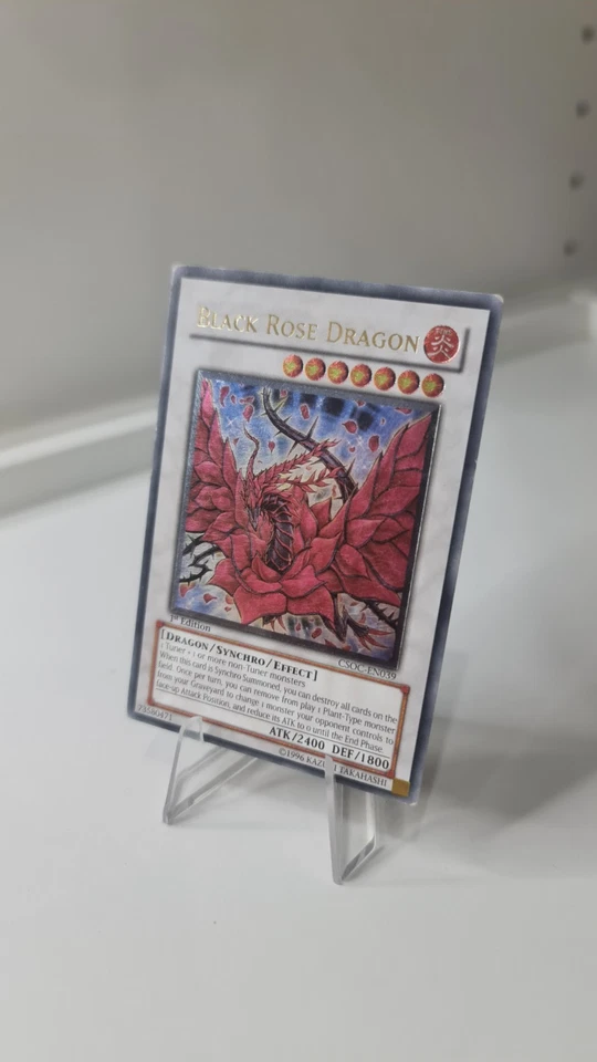 Black Rose Dragon - CSOC-EN039 Ultimate Rare 1st ED - MP - YUGIOH - Image 4 of 4
