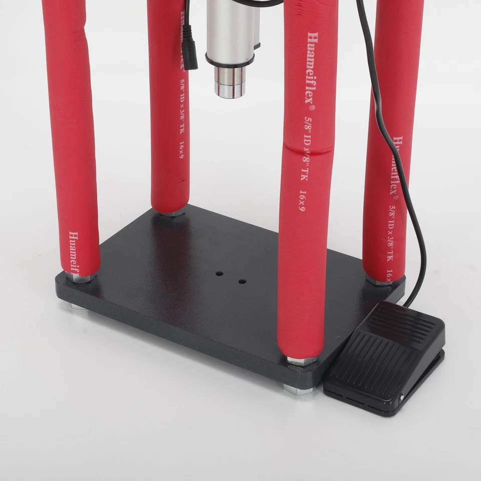 Max 6000N Mini Electric Hydraulic Press Machine Desktop W/ Foot Switch Low Noise - image 4 of 4