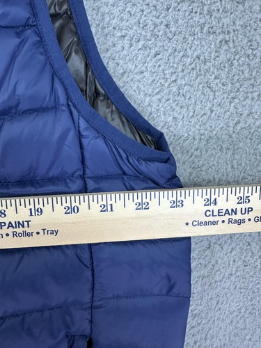 Hawke & Co Vest Mens Large Blue Puffer Down Fill Packable Lightweight Jacket Men - Picture 5 of 11
