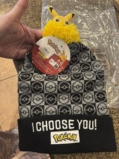 Pokémon Pikachu I CHOOSE YOU! Beanie Hat w/ ...