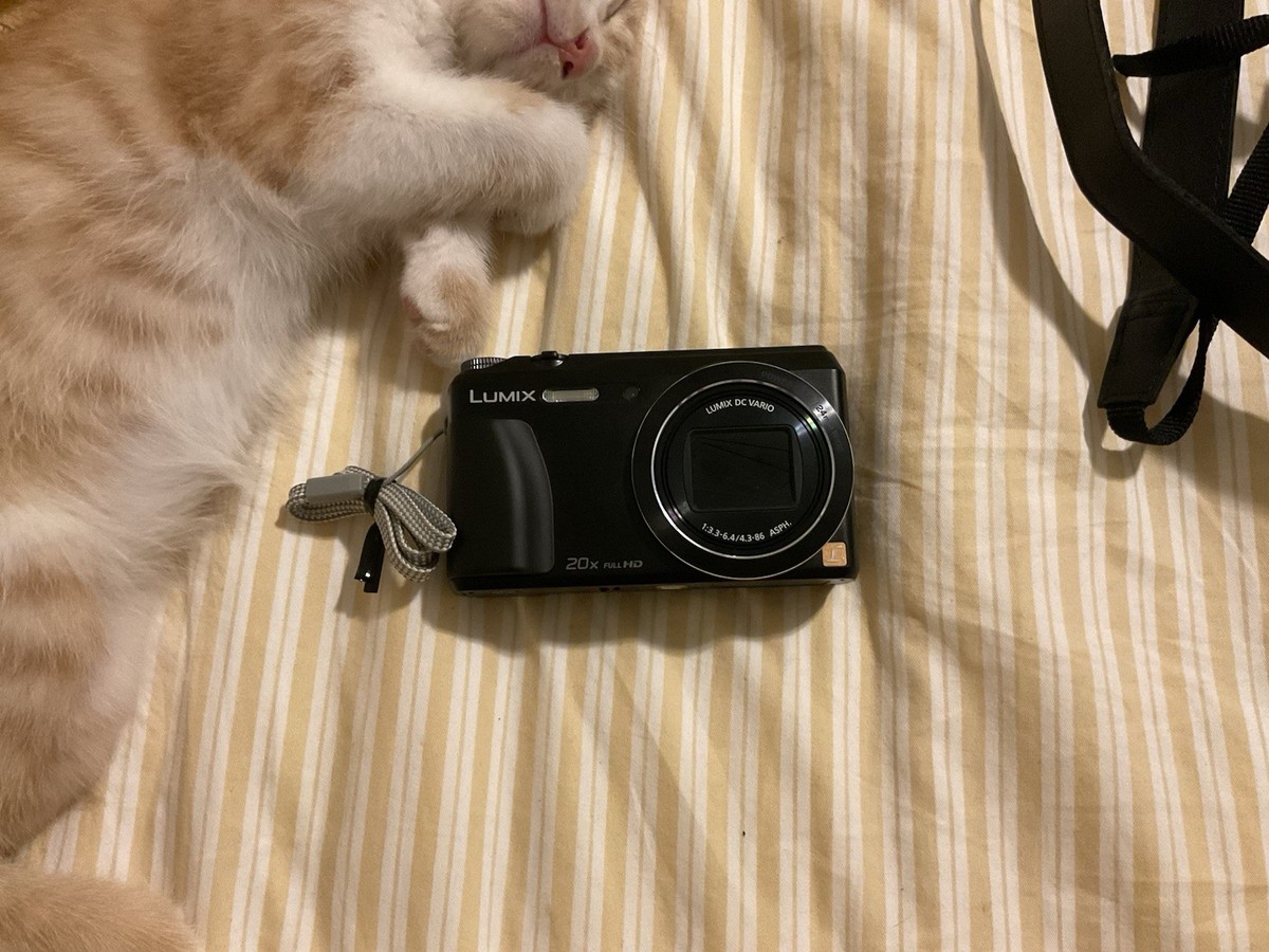 美品　Panasonic DMC-TZ20 Panasonic LUMIX DMC-ZS20/DMC-TZ30 14.1MP Digital Camera - Black