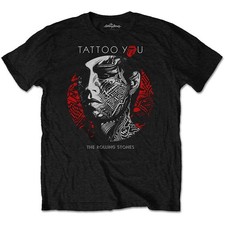Image of The Rolling Stones Tattoo You Mick Jagger Official Mens T-Shirt