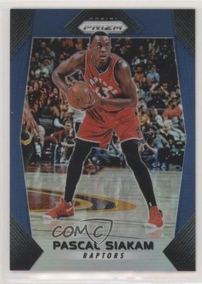 2017-18 Panini Prizm Blue Prizm 18/199 Pascal Siakam #34 0l1u
