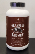 Ancestral Supplements Grass Fed Beef Kidney Supplement, 1 Bottle - EXP 02/28