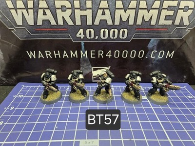 40k Black Templars Pro Painted x5 Inferno Squad Initiates Crusaders Intercessors