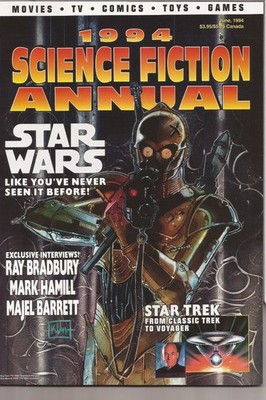 HERO ILLUSTRATED #5 - 1994 SCIENCE FICTION ANNUAL - STAR WARS - STAR TREK