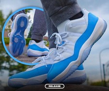  MEN - Jordan 11 Low  University Blue  2026 Size US 7-12