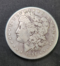 1896-O Morgan Dollar 90% Silver $1 New Orleans Business Strike Uncertified Coin