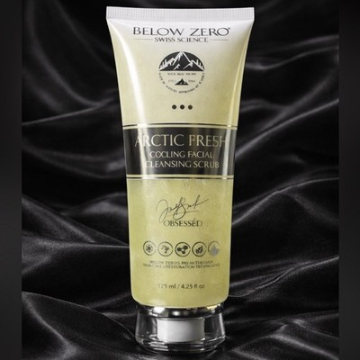 Below Zero Swiss Science Artic Fresh Cooling Cleansing Scrub 4.25 Fl Oz 125ml