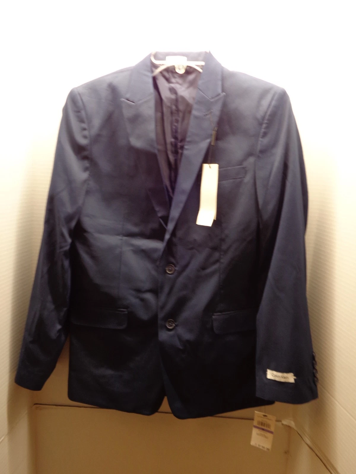 Calvin Klein Youth Blue 2-Piece Suit, 18, CTSFE10F-430, NWT