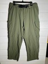 Boy Scouts of America XL Switchback Cargo Uniform Convertible Pants 34x29 Green