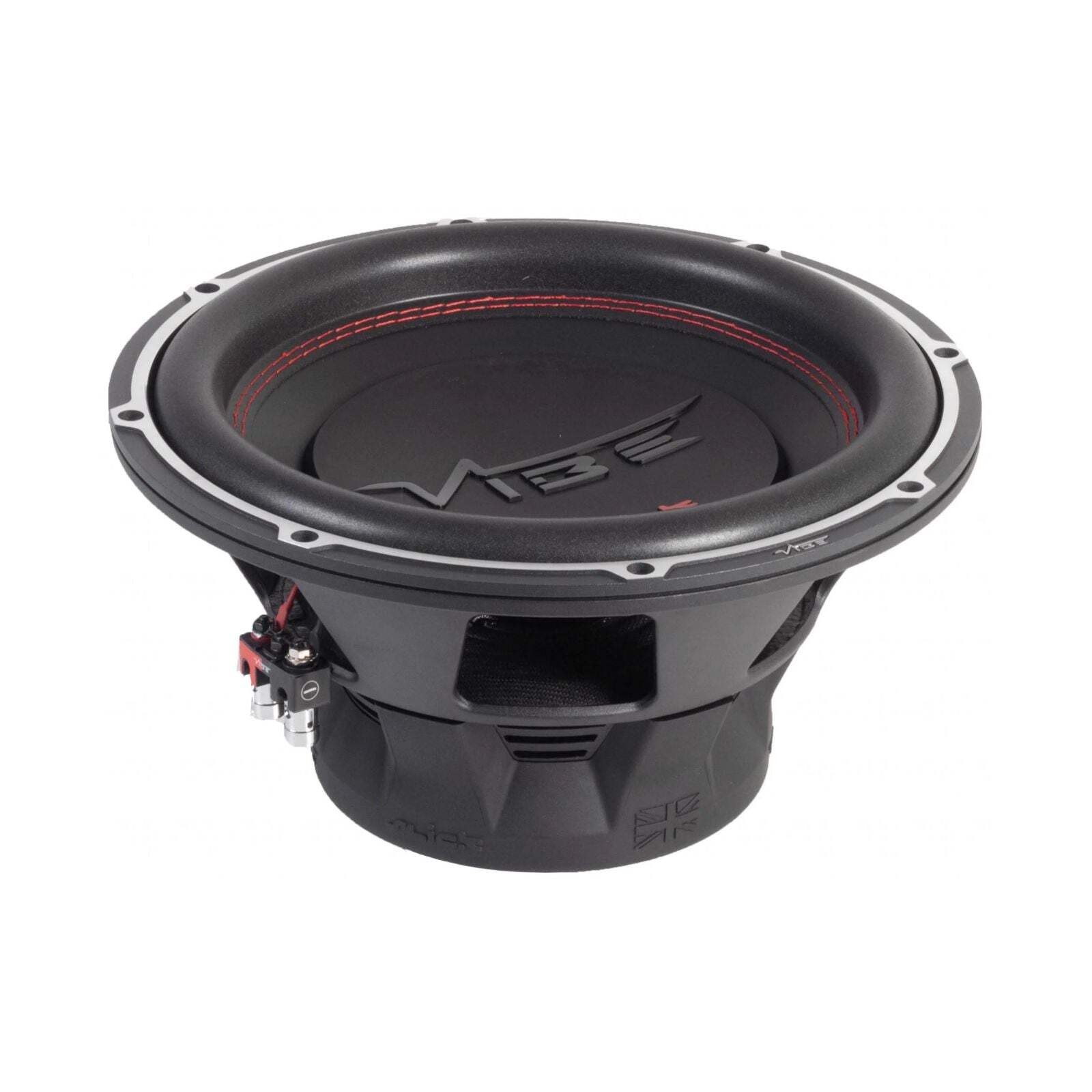 Vibe Slick SLICK12D4-V3 12 Inch Bass Sub Dual 4 Ohm Car Subwoofer 500w RMS