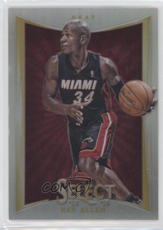 2012-13 Panini Select Silver Prizm Ray Allen #68 HOF 0xy0
