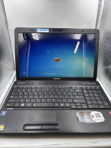 Toshiba Satellite C655D-S5200 15.6" Laptop, Factory Reset Tested NO CHARGER