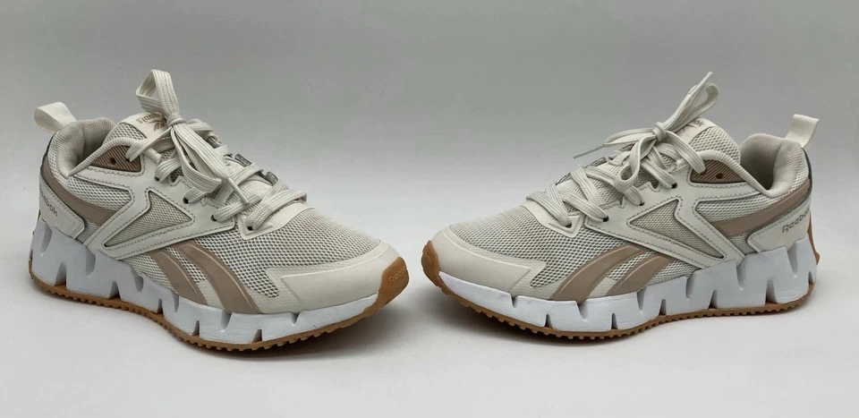 Zapatillas Reebok Zig Vector Marfil Bronce Mujer Talla 8 Foto 2 de 4