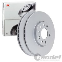 2X NK Bremsscheiben 285Mm BelÜFtet Vorne Passend FÜR Cadillac BLS Fiat Croma