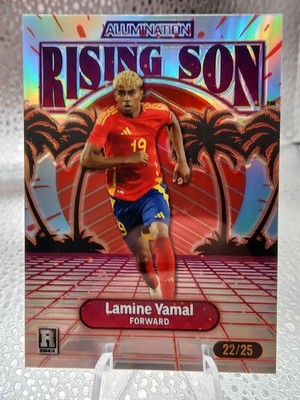 Wild Card 2024 Alumination Rising Son Lamine Yamal Spain #ARS-LY5 22/25