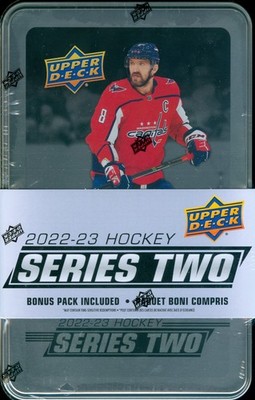 2022-23 Upper Deck Series 2 Hockey Factory Sealed Tin