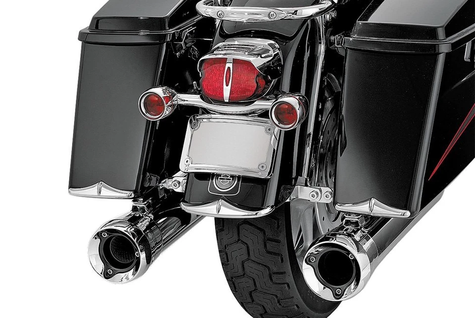 For Harley-Davidson Road Glide 2007-2008 Kuryakyn Rear Chrome Fender Accent Foto 2 de 3