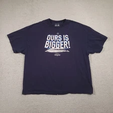 Dallas Cowboys Shirt Mens 2XL Navy Blue NFL Football Cowboys Stadium 2009 Tee