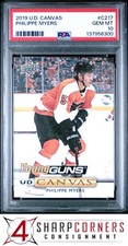 2019 UPPER DECK CANVAS #C217 PHILIPPE MYERS RC YOUNG GUNS PSA 10