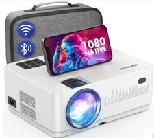 DBPOWER Mini LCD L23 15000L Native 1080P 5G WiFi Bluetooth Video Projector