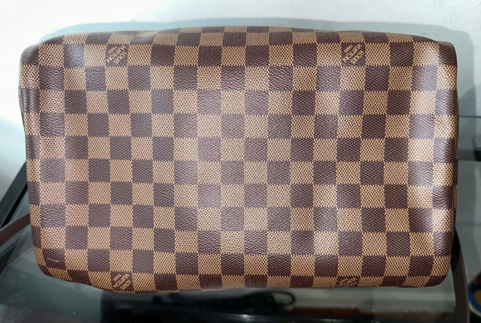 Bandolera Louis Vuitton Speedy 30 lona marrón (recubierta) Foto 2 de 4