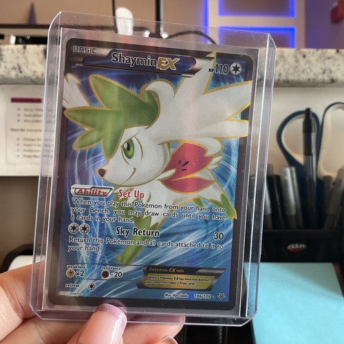 Pokemon TCG Shaymin EX XY Roaring Skies 106/108 Full Art Ultra Holo Rare HP